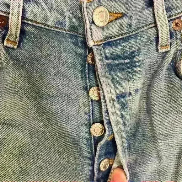 AGOLDE Womens NICO High Rise Slim Fit Jean In Ciffside Sz 26 - Picture 3 of 13